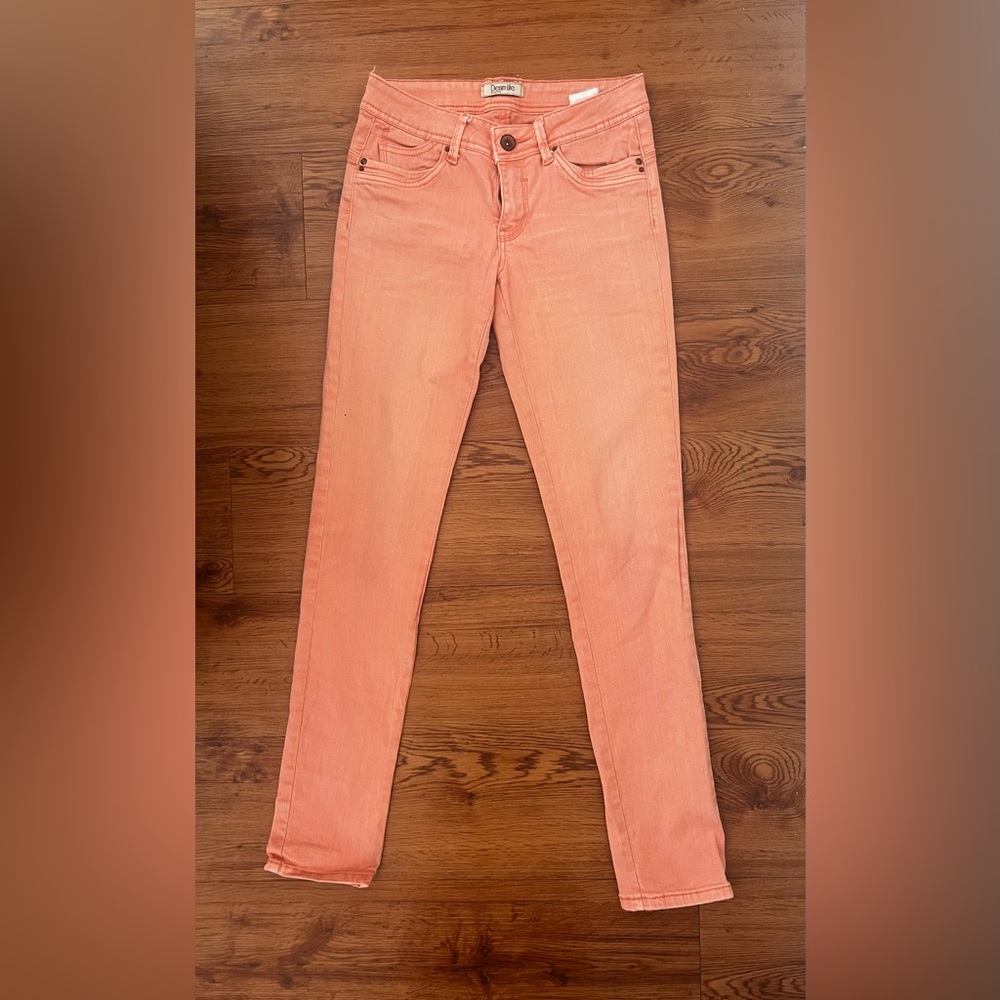 Pimkie Salmon Color Denim Size Small (EU 32)